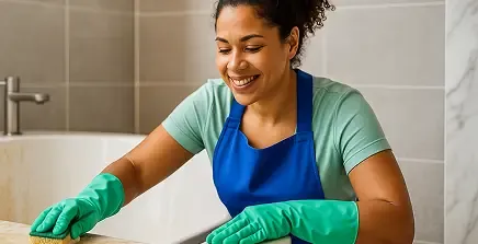 Deep cleaning includes